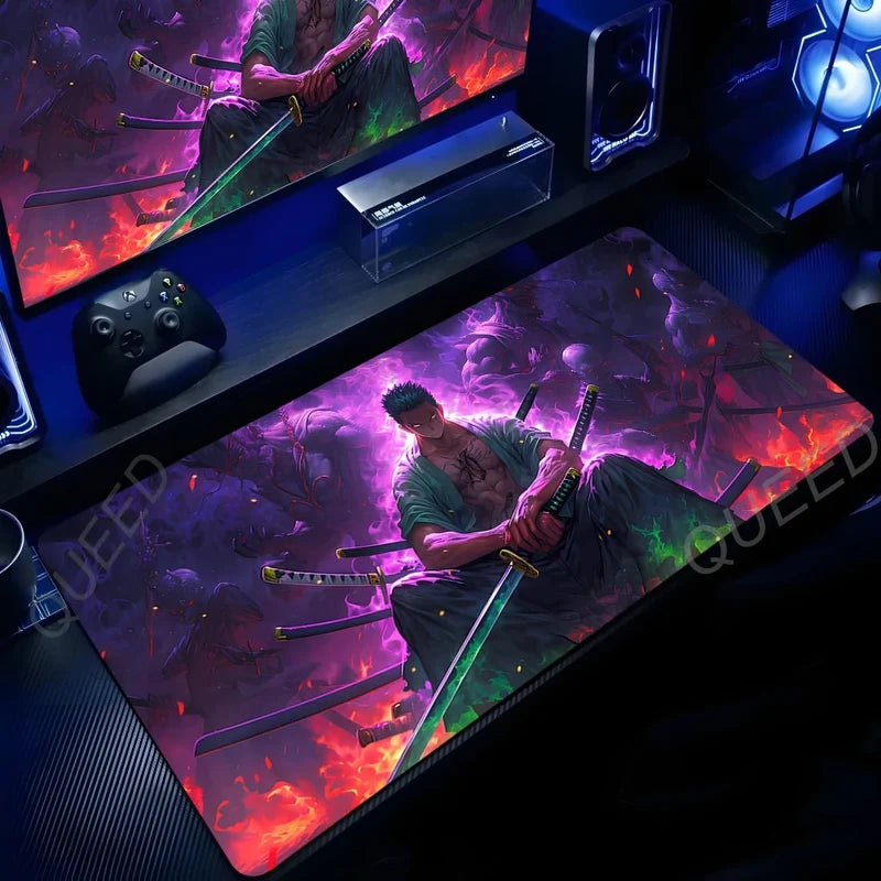 One Piece Gaming Mouse Pad Large Desk Mat | Design 11
