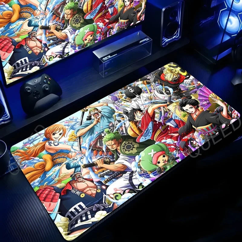 One Piece Gaming Mouse Pad Large Desk Mat | Design 7
